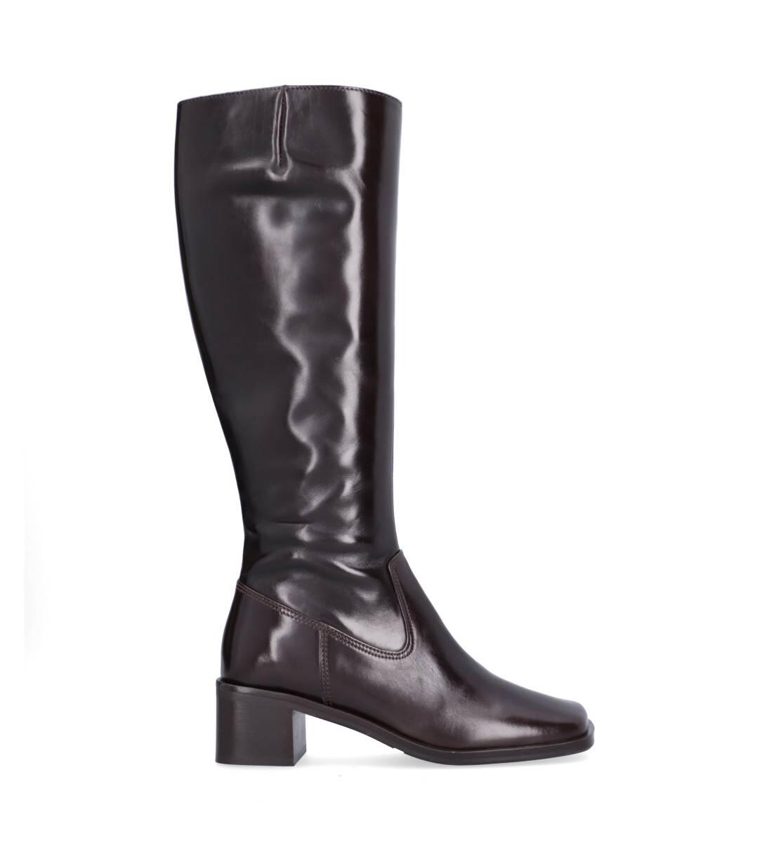 B1292 Langskaftede støvler - Espresso Marte calf 86